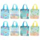 thumbnail image 1 of 8pcs Tropical Hawaiian Non-Wovens Gift Bags Tote Bags with Handles Summer Beach Party Grocery Shopping Bags, 1 of 3