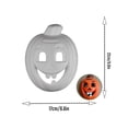 thumbnail image 3 of Mask for Student Halloween Diy Painting Set 9 X 7 Inch Paper Mache Pumpkin Masquerade Kit with Acrylic Paint and Brushes for Home Party Crafts, 3 of 3