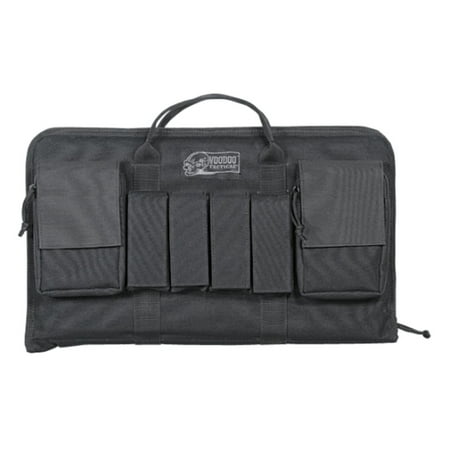 Voodoo Tactical 20-0098 Enlarged Pistol Case Holds 2 Full Size Pistols, (Best Way To Hold A Handgun)