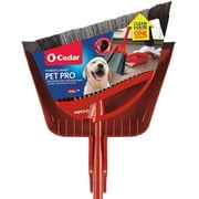 O-Cedar Pet Pro Power Corner Broom with Step-on Dust Pan
