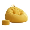 thumbnail image 3 of Sofá portátil perezoso,Sillón puf Sofá puf con relleno Sala de juegos, 3 of 8