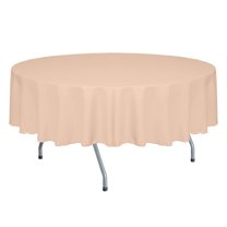 Ultimate Textile Faux Burlap - Havana 58-Inch Round Tablecloth
