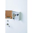thumbnail image 3 of Yamazaki Magnet Key Hook 2 Steps Natural Natural Approx. W15.8XD15.7XH15.8cm Rin 2 Steps Key Storage With Movable Hook 4802, 3 of 5