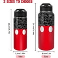 thumbnail image 3 of 32 oz Kids Mouse Water Bottle Insulated Stainless Steel Water Bottle with Straw & 2 Lids, Leakproof Double-walled Kids Space Water Bottle for School & Outdoor Activities, 3 of 6