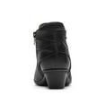 thumbnail image 3 of Cobb Hill Women's Laurel Woven Boot Black Leather  - ML06092-UBL13 (CJ0126), 3 of 5