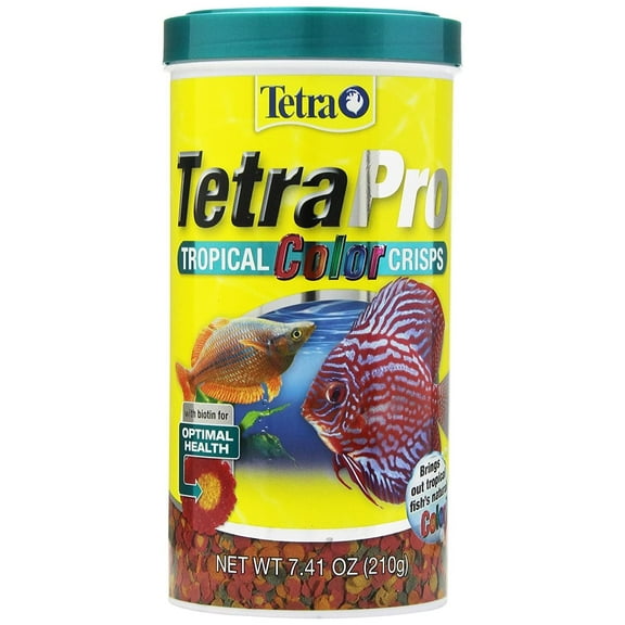 Tetra TetraPro Tropical Color Crisps Tropical Fish Food