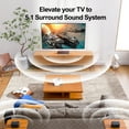 thumbnail image 2 of ULTIMEA 5.1 Virtual Surround Sound Bar, 320W Home Theater Surround System with Adjustable Speakers & Subwoofer, Bluetooth, Poseidon D50, 2 of 7