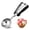 Large Scoop   /70mm/3.7 oz/105ML, variant on TJ POP Large Ice Cream Scoop 70MM, Trigger Release Stainless Steel Cookie Scoop, Portion Scoop 3.7 oz/105ml, Commercial Food Disher, for Portion Control, Cookie Dough, Cupcake Batter (7 Tablespoon)