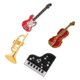 thumbnail image 5 of BESTYASH 4Ud Broches De Instrumentos Musicales Para Y De Y Sombreros, 5 of 8
