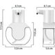 thumbnail image 2 of Dispensador de jabón automático, dispensador de jabón de pared o de mesa, 4 niveles, 2 of 5