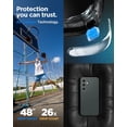 thumbnail image 4 of Funda Spigen para Galaxy S24 FE 2024, Verde Abismo, Antigolpes, 4 of 7