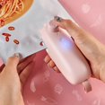 thumbnail image 1 of teapwant Mini Scelleuse Portable Rechargeable par USB Outil de Scellage de Sacs Alimentaires pour un Rangement Efficace et Pratique, 1 of 4
