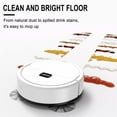 thumbnail image 5 of Nkmbld Robot Sweeper with Low Noise Operation 3 in 1 Mopping Robot Vacuum Cleaner with Schedule Wi-Fi/App Self-Charging Robot Floor Cleaner, Black, 5 of 8