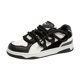 thumbnail image 1 of Zapatillas de deporte para hombre con cordones de cuero PU resistente al desgaste para primavera otoño (43) Negro Ndcxsfigh Tenis De Mujer Tenis De Hombre, 1 of 9