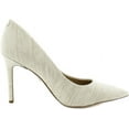 thumbnail image 6 of Sam Edelman Hazel Light Natural Stiletto Heel Pointed Toe Wide Dress Pumps (Light Natural, 9), 6 of 6