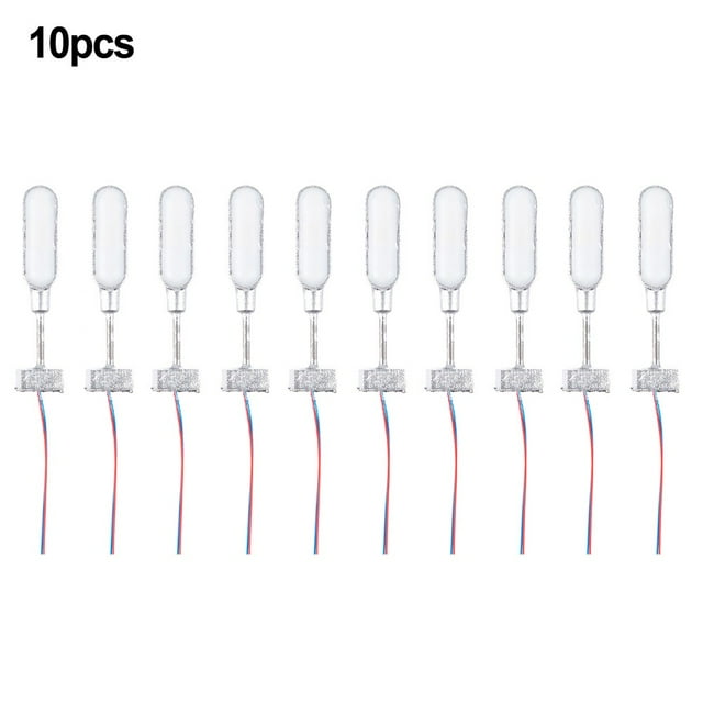 MYG 10x Model Railway Lights Lattice Mast light Track N Kit Platform Light LED 28mm