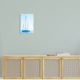 thumbnail image 2 of Stupell Industries Sailboat Drifting Blue Ocean Sky Graphic Art Unframed Art Print Wall Art, Design by Kim Allen, 2 of 6