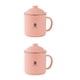 thumbnail image 1 of Bearachild Taza de acero inoxidable de repuesto, 300ml, estilo Simple, a prueba de golpes, de doble capa, para el hogar, oficina, dormitorio, taza Type1 NO1, 1 of 6