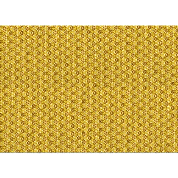Ahgly Company Indoor Rectangle Patterned Papaya Orange Area Rugs, 5' x 7'