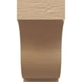 thumbnail image 2 of 5"W x 10"D x 10"H Classic Van Buren Rough Cedar Woodgrain TimberThane Corbel, Primed Tan, 2 of 6