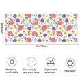 thumbnail image 3 of Pioneer Flower Floral Print Pattern Bathroom Rugs Mat, Non Slip Microfiber Bathroom Rug with Rubber Backing, Soft Mats for Bathroom Floor Tub Shower, 24"x60", 3 of 5