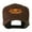 Brown, variant on Halloween Cat with Green Eyes Embroidered Cap - Orange OSFM
