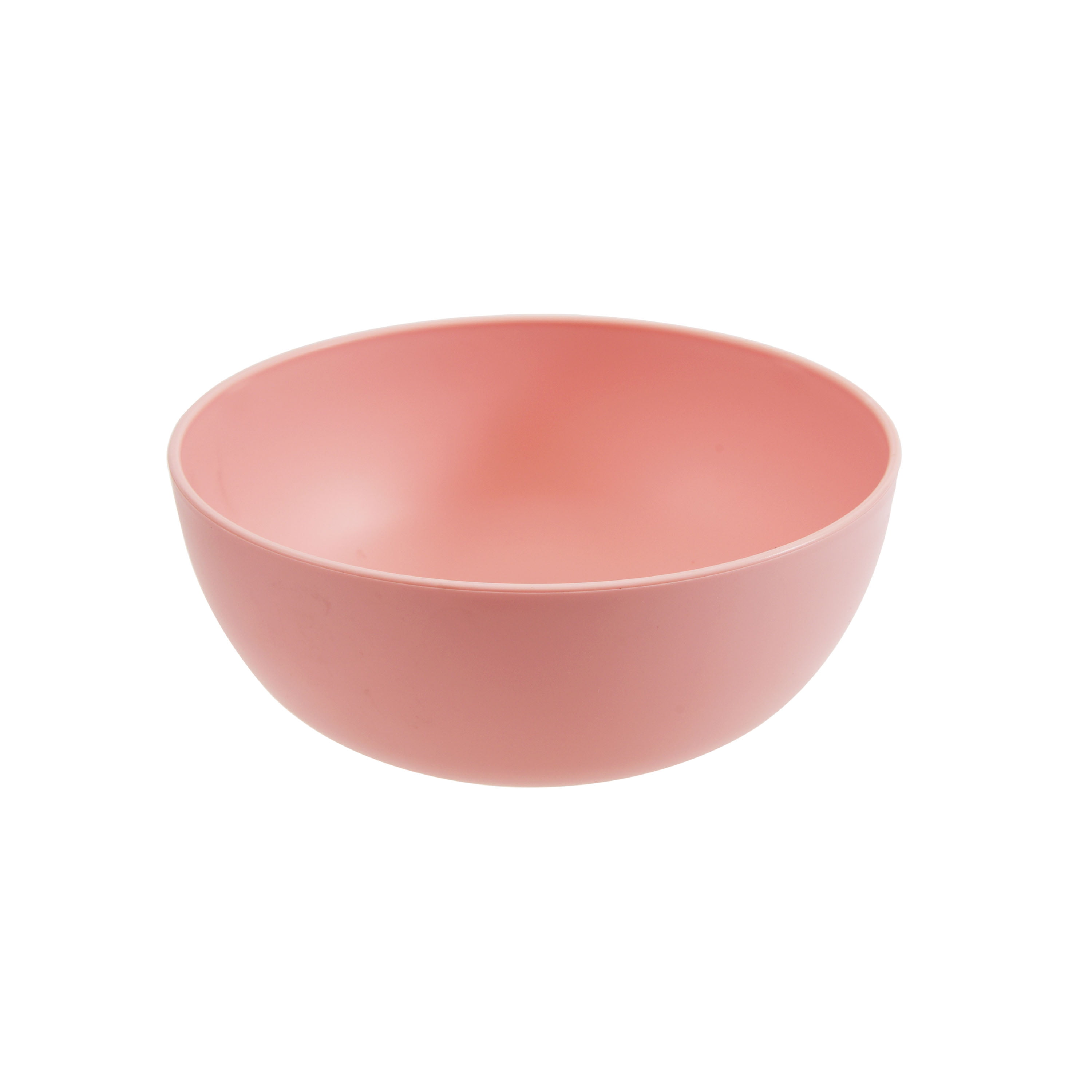 Mainstays 38-Ounce Round Plastic Cereal Bowl, Pink