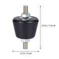 thumbnail image 2 of MIANGASTORE 2pcs Anti Vibration Pads Condenser Pad Mini Mini Split Stand Holder, 2 of 8