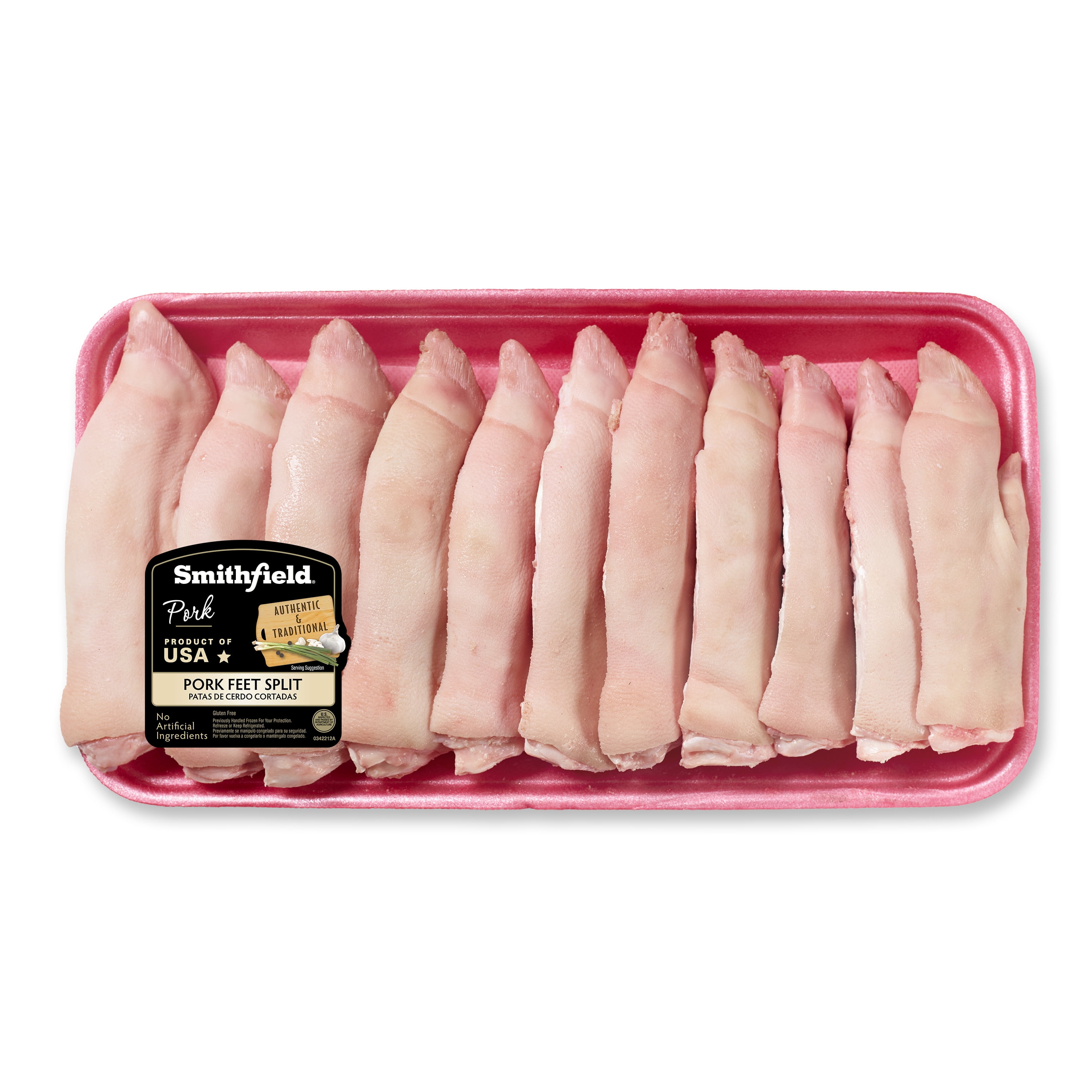 Smithfield Fresh Pork Feet Split, 1.52.2 lb