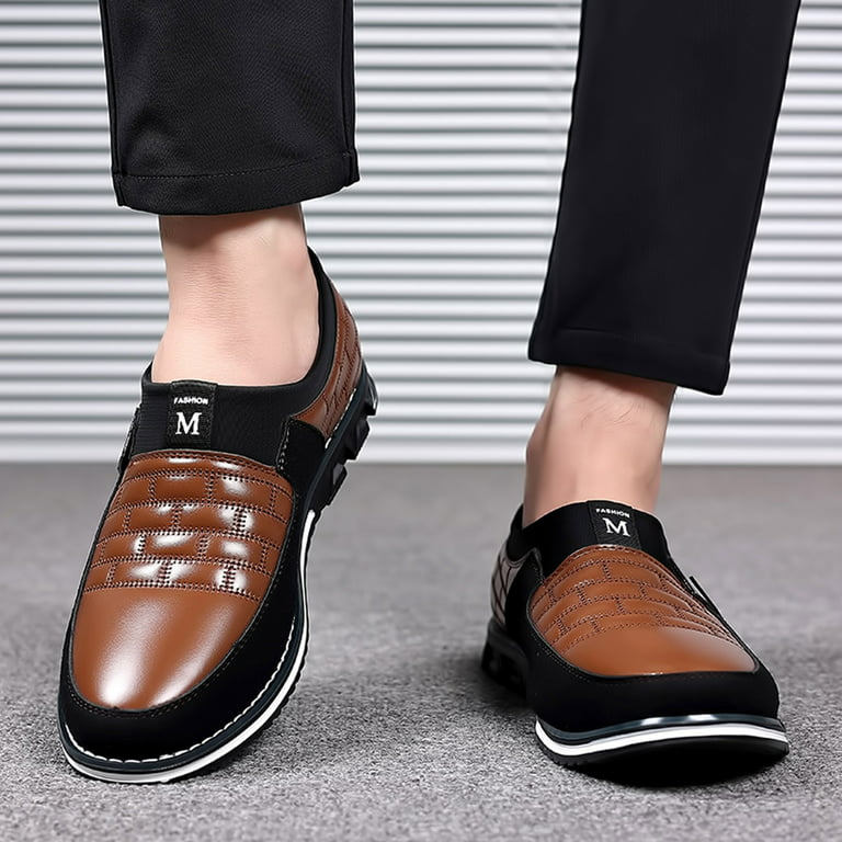 Mens Dress Shoes Breathable Casual Shoes Comfort Business Shoes