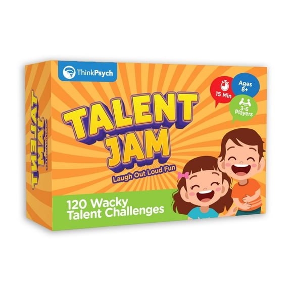 ThinkPsych Talent Jam – Fun Talent Show & Charades Game for Family, Kids, and Teens