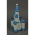 thumbnail image 2 of Blue and White Ceramic Childrens Magic Castle Coin Bank, 2 of 5