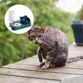 thumbnail image 3 of 1 Ensemble Distributeur Automatique d'Eau pour Chaton Protection du Cou Bol de Nourriture Surélevé, 3 of 8