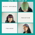 thumbnail image 2 of Wide Headband Women and Men | Cloud Sky, 2 of 3