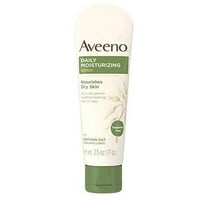 Aveeno Daily Moisturizing Body Lotion with Soothing Oat and Rich Emollients to Nourish Dry Skin, Fragrance-Free, 2.5 fl. oz (Pack of 2)