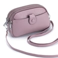 thumbnail image 1 of Bolso bandolera de piel auténtica para mujer, bolso pequeño de gran capacidad, bolso para teléfono móvil, mini bolso de hombro de piel de vaca, bolso cuadrado pequeño, 1 of 6