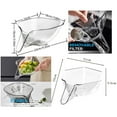 Halloween Sale 2024 Drain Rack,Multi Functional Drain Basket 2024 New