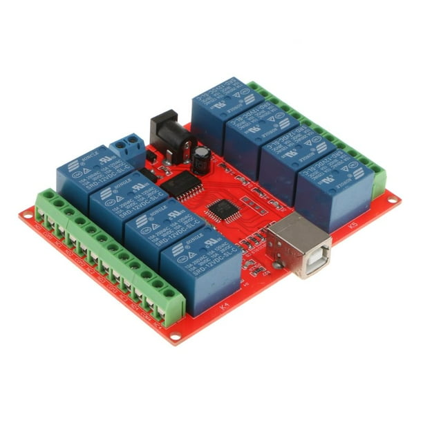 Módulo de licencia de de controlador de controlador inteligente DC 12V de 8 canales para automatización Hugo Módulo de relé USB