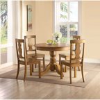 Better Homes and Gardens Bankston Dining Table, Honey - Walmart.com