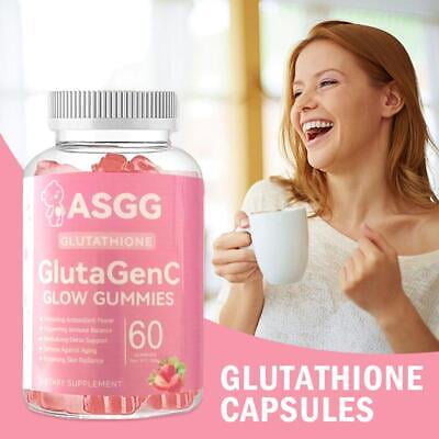 Gomitas de glutatión, colágeno, vitamina CE para el cuidado de la piel,  antienvejecimiento, antioxidante y mejor!