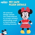 thumbnail image 2 of Juguete de peluche para perros Disney Squeaky para mascotas Minnie Mouse, 23 cm, 2 of 6
