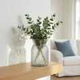 thumbnail image 5 of REGALWOVEN Wide Mouth Glass Vase, Thickened Flower Vase for Centerpieces, Clear Hydroponic Planter, for Home Office Decor Smoky Gray 4.5"L x 4.5"W x 6.3"H, 5 of 5