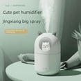 thumbnail image 2 of Minihumidificador USB con luz de noche y diseño de gato, silencioso, para el hogar, el dormitorio, el escritorio, regalo creativo, 2 of 5