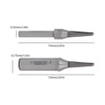 thumbnail image 3 of 1/2 Inch TCT Router Bits, R1.6mm Rounded Bottom Arc Grooving Cutter for Woodworking, 3 of 8