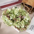 thumbnail image 5 of Single Branch Mini Hydrangea Flower, Silk Artificial Flowers with Stems for Home Wedding Decor, 5 of 8