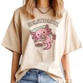 thumbnail image 1 of Camisetas Axolotl para mujer, ropa de calle de diseñador, ropa de manga japonesa para mujer, 1 of 4