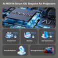 thumbnail image 2 of Proyector Lisowod L61Pro 4K HDR10+ con IA y enfoque automático, 50 W, 2 of 8