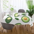thumbnail image 5 of Yayeee Tablecloths for Rectangular Tables 54 x 54 inch Party Table Cover, Avocado, 5 of 6