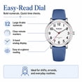 thumbnail image 5 of Women’s Quartz Watch with Minimalist Large Dial, Silicone Strap,Waterproof Watch for Woman,Birthday Gift for Woman, 5 of 8