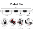 thumbnail image 3 of Broom Organizer Storage Tool Racks Stainless Steel Heavy Duty Hooks Self Adhesive Solid Non-Slip, 3 of 5